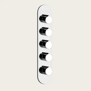 Смеситель для душа, Gessi, на 4 потребителя, цвет-хром — иконка