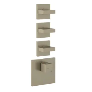 Смеситель для душа, Gessi, на 4 потребителя, цвет-Finox Brushed Nickel
