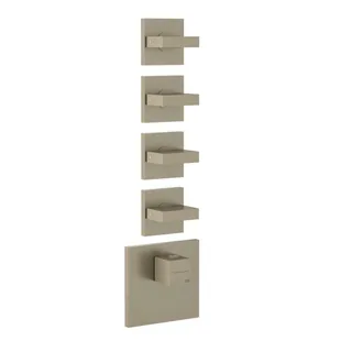 Смеситель для душа, Gessi, на 4 потребителя, цвет-Finox Brushed Nickel — иконка