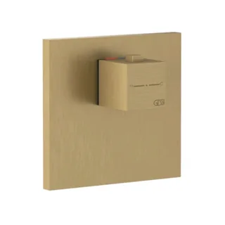 Смеситель для душа, Gessi, на 1 потребитель, цвет-Warm Bronze Brushed PVD