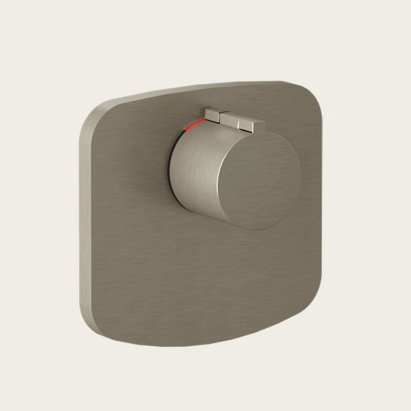 Смеситель для душа, Gessi, на 1 потребитель, цвет-Finox Brushed Nickel