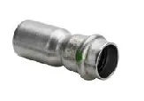Редукционная вставка Sanpress Inox, с SC-Contur, нерж.сталь, 35 х 28 мм — иконка