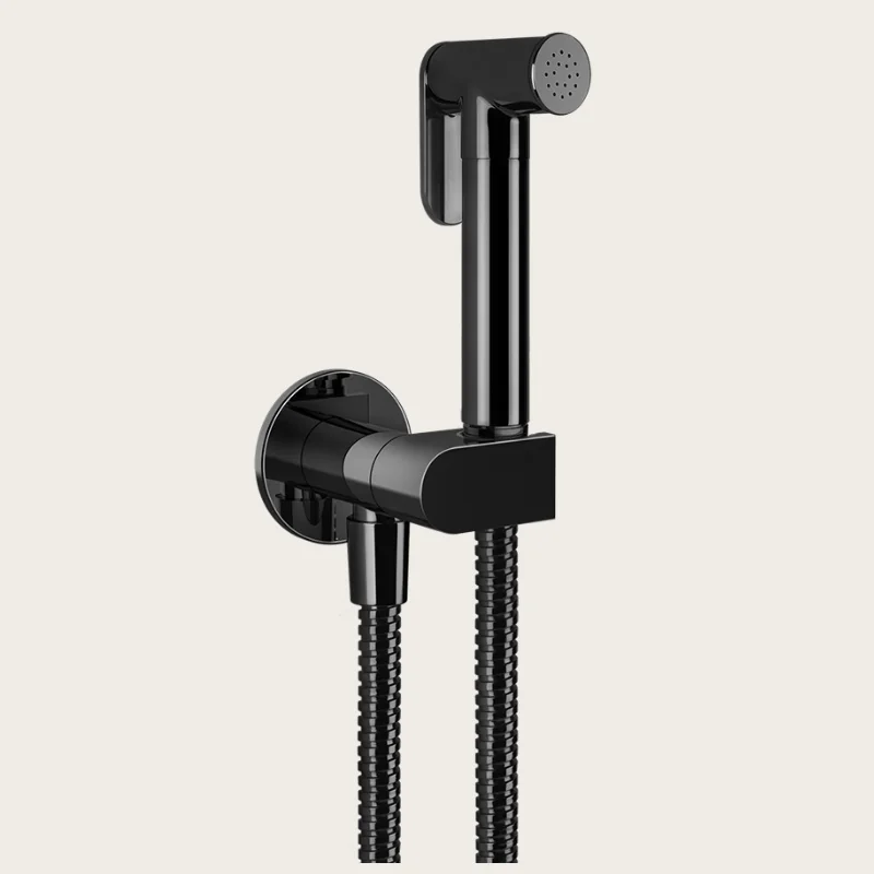 Гигиенический душ, Gessi, цвет-Black Metal PVD