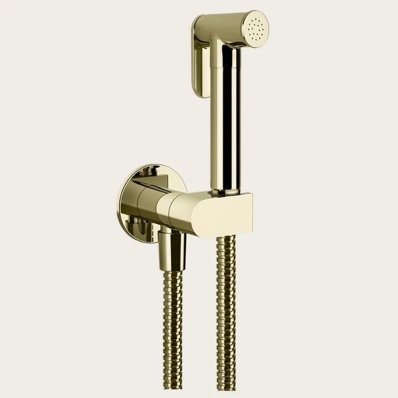 Гигиенический душ, Gessi, цвет-Brass PVD
