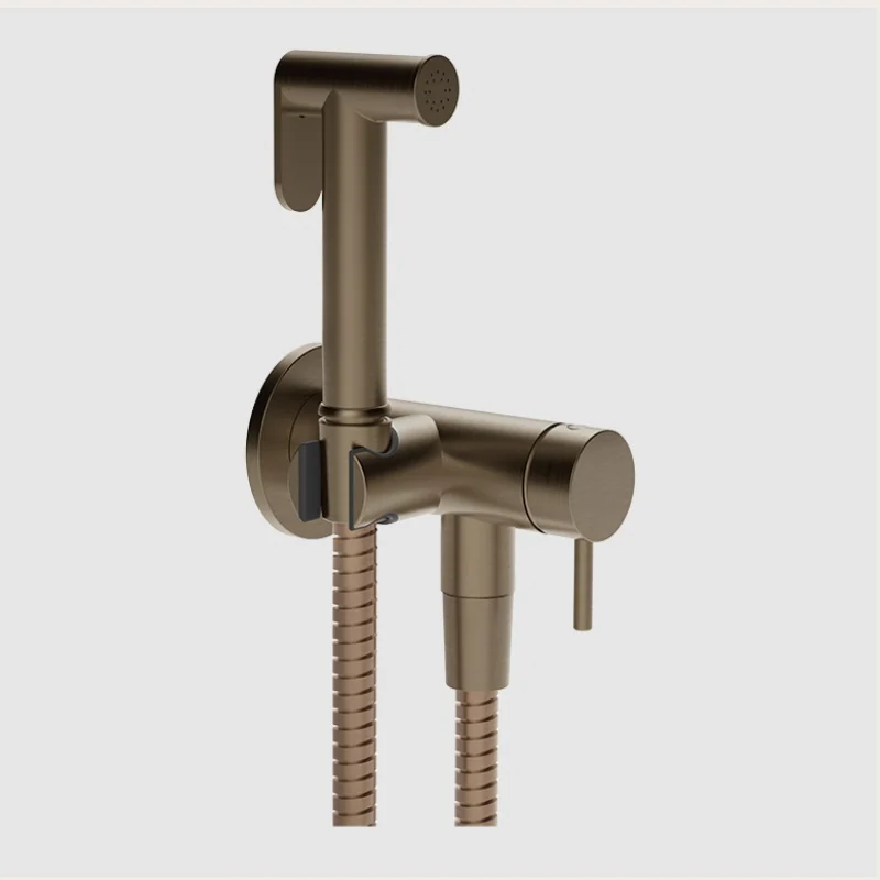 Гигиенический душ, Gessi, цвет-Coffee Bronze Brushed PVD