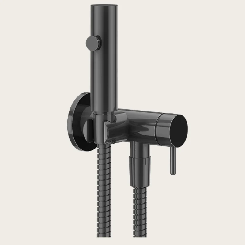 Гигиенический душ, Gessi, цвет-Black Metal PVD