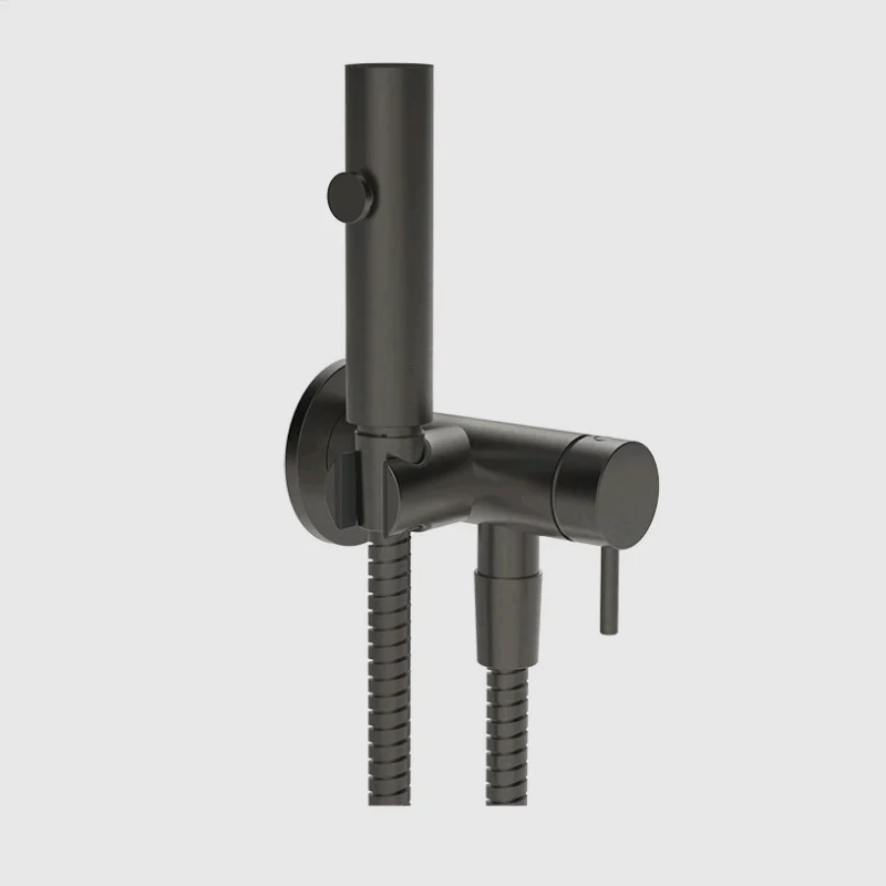 Гигиенический душ, Gessi, цвет-Black Metal Brushed PVD