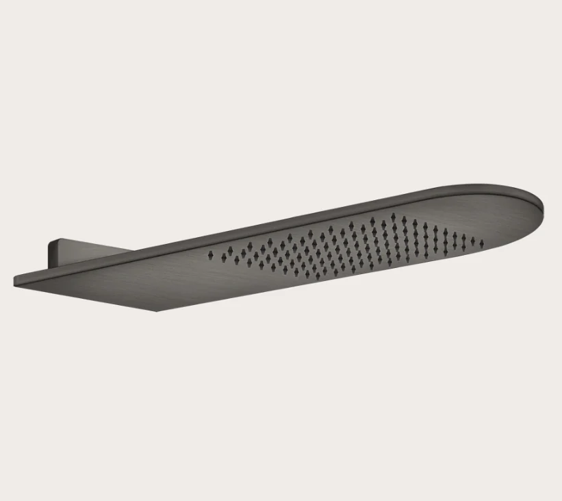 Верхний душ, Gessi, Shower316, шгв 200*620*79, цвет -Black Metal Brushed PVD