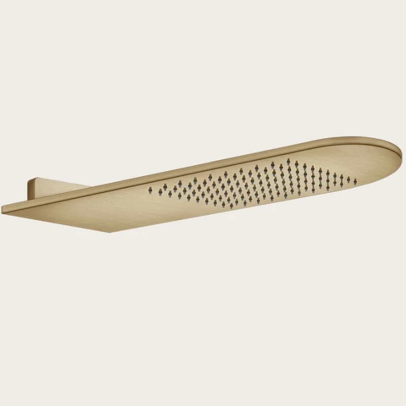 Верхний душ, Gessi, 200*620, цвет-Warm Bronze Brushed PVD