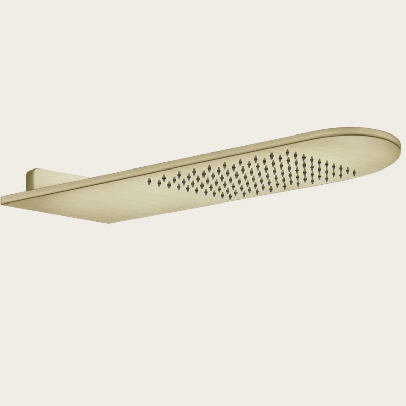 Верхний душ, Gessi, 200*620, цвет-Brushed Brass PVD