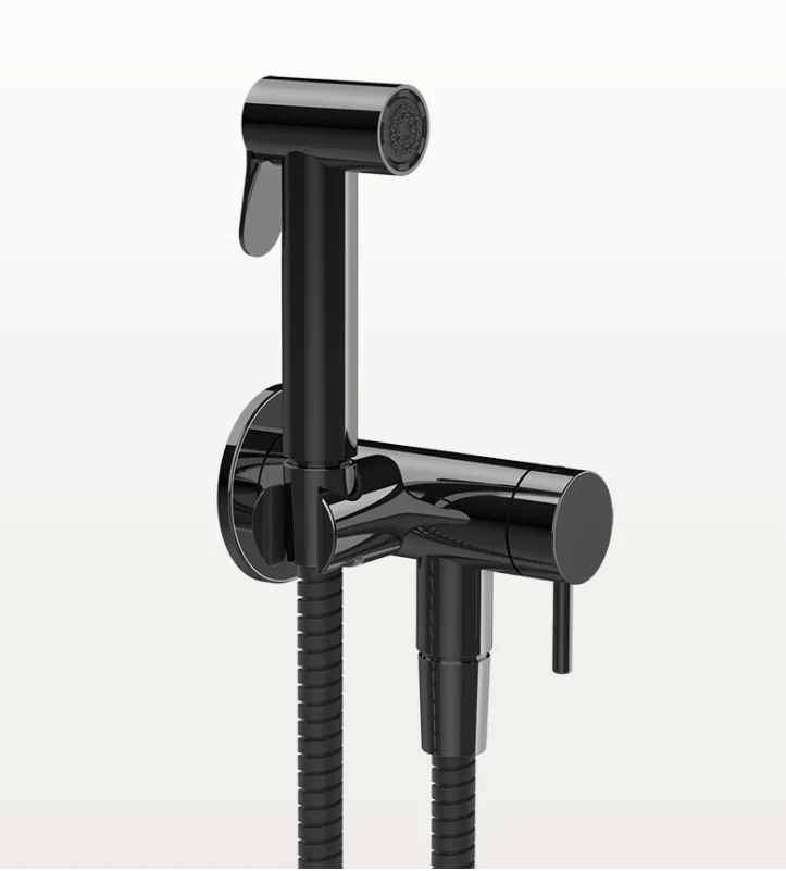 Гигиенический душ, Gessi, цвет-Black Metal PVD