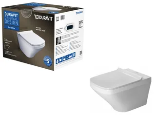 Унитаз, Duravit, Durastyle, подвесной, шгв 370*540*345, цвет-белый