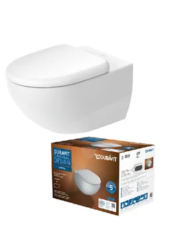 Унитаз, Duravit, Architec, подвесной, шг 365*575, цвет-белый (аналог 45726900А1)