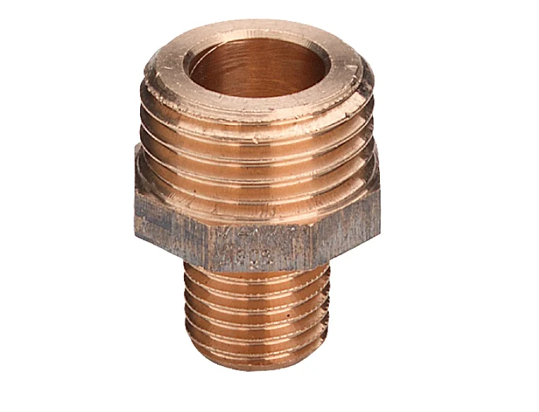 Ниппель редукционный, Viega, 1" х 1/2" бронза