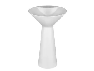 Раковина, Gessi, Cono, шгв 546*546*900, отверстия для смесителя-1, цвет -матовый белый