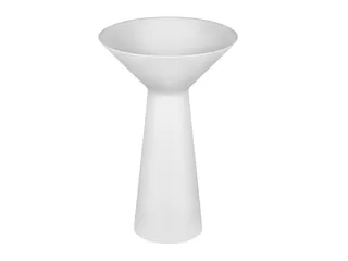 Раковина, Gessi, Cono, шгв 546*546*900, отверстия для смесителя-отсутствуют, цвет -матовый белый