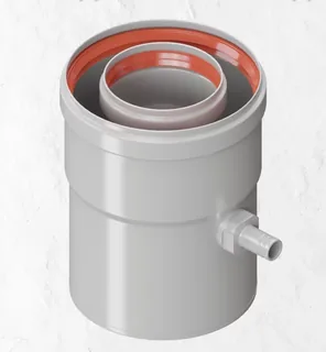 Адаптер, Vaillant, вертикальный 60/100 конденс — иконка