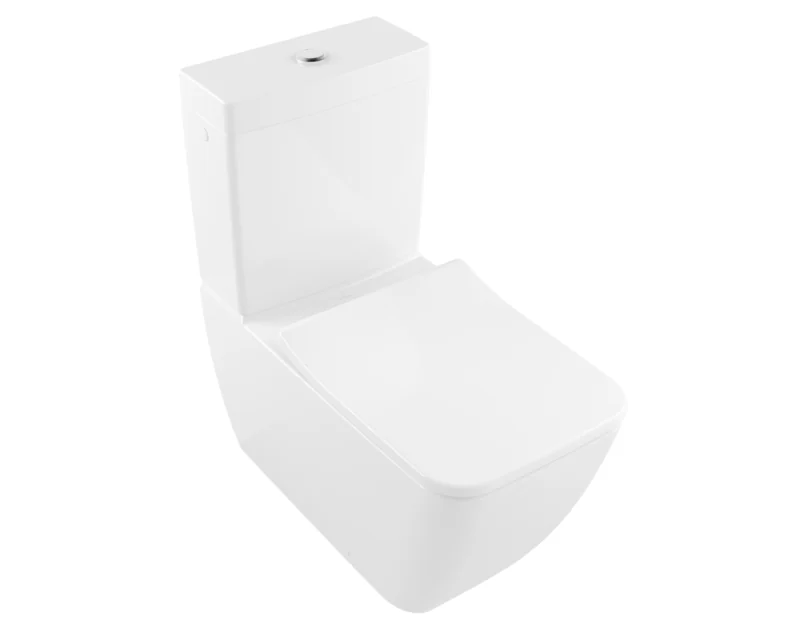 Унитаз, Villeroy&Boch, Venticello, напольный, шгв 375*700*400, CeramicPlus, цвет-альпийский белый