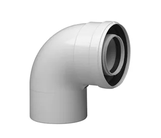 Отвод, Vaillant, 90⁰ 60/100 PP — иконка