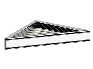 Полка, Gessi, Eleganza, шгв 353*252*35, цвет-Chrome — иконка