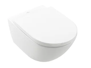 Унитаз, Villeroy&Boch, Subway 3.0, подвесной, шгв 370*560*360, CeramicPlus, цвет-альпийский белый