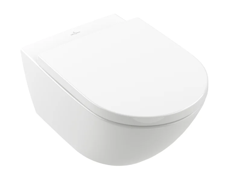 Унитаз, Villeroy&Boch, Subway 3.0, подвесной, шгв 370*560*360, CeramicPlus, цвет-альпийский белый