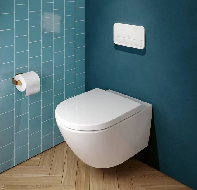 Унитаз, Villeroy&Boch, Subway 3.0, подвесной, шгв 370*560*360, CeramicPlus, AntiBac, цвет-альпийский белый