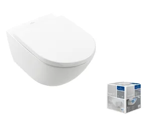 Унитаз, Villeroy&Boch, Subway 3.0, подвесной, шгв 370*560*360, цвет-альпийский белый, комбинированная упаковка