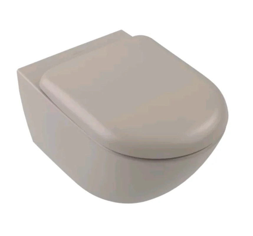 Унитаз, Villeroy&Boch, Antao, подвесной, шгв 370*560*355, CeramicPlus, цвет-Almond