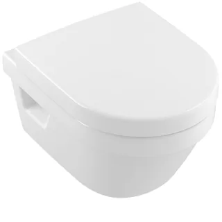 Унитаз подвесной, Villeroy&Boch, Architectura, шгв 350*480*340, CeramicPlus, цвет-альпийский белый