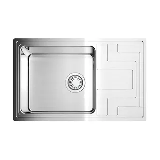 Мойка, OMOIKIRI, Mizu, шгв 780*480*210, отверстия для смесителя-отсутствуют, цвет-нержавеющая сталь — иконка