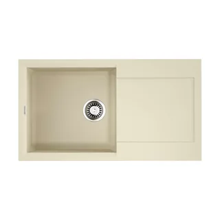 Мойка, OMOIKIRI, Sakaime, шгв 780*435*230, отверстия для смесителя-6 промаркированных, цвет-ваниль