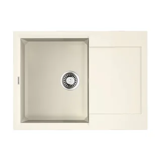 Мойка, OMOIKIRI, Sakaime, шгв 680*500*230, отверстия для смесителя-6 промаркированных, цвет-белый