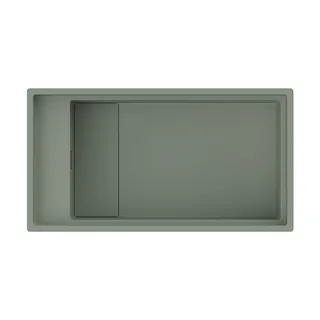 Мойка, Omoikiri, Kinaru Pro, шгв 860*460*220, отверстия для смесителя-4 промаркированных, цвет-Wind Green