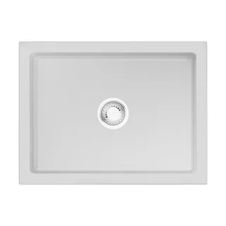 Мойка, OMOIKIRI, Mikura, шгв 610*460*254, отверстия для смесителя-отсутствуют, цвет-белый глянцевый