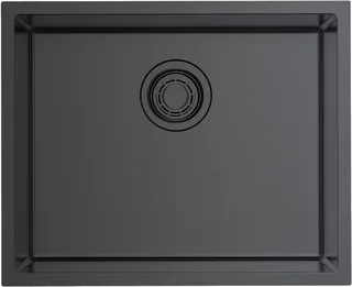 Мойка, Omoikiri, Tadzava Ultra, шгв 540*440*200, отверстия для смесителя-отсутствуют, цвет-вороненая сталь
