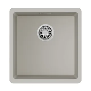 Мойка, OMOIKIRI, Kata, шгв 400*420*220, отверстия для смесителя-отсутствуют, цвет-пастила