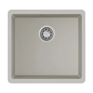 Мойка, OMOIKIRI, Kata, шгв 440*420*220, отверстия для смесителя-отсутствуют, цвет-пастила