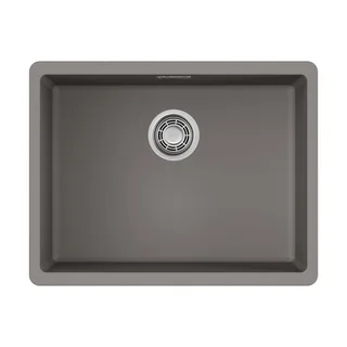 Мойка, OMOIKIRI, Kata, шгв 540*420*220, отверстия для смесителя-отсутствуют, цвет-Leningrad grey