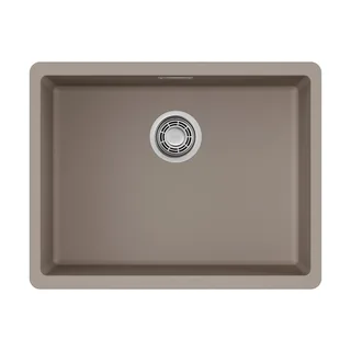 Мойка, OMOIKIRI, Kata, шгв 540*420*220, отверстия для смесителя-отсутствуют, цвет-бежевый