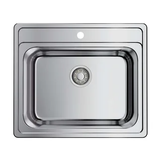 Мойка, OMOIKIRI, Ashi, шгв 555*500*200, отверстия для смесителя-1, цвет-нержавеющая сталь