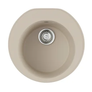 Мойка, OMOIKIRI, Miya, шгв 505*490*230, отверстия для смесителя-3 промаркированных, цвет-ваниль — иконка