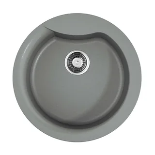 Мойка, OMOIKIRI, Yasugata, шгв 485*485*225, отверстия для смесителя-1 промаркированное, цвет-leningrad grey — иконка