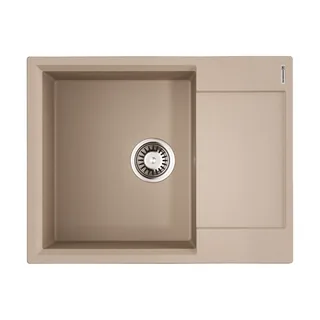 Мойка, OMOIKIRI, Daisen, шгв 650*510*215, отверстия для смесителя-4 промаркированных, цвет-бежевый