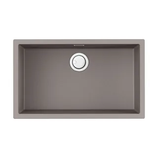 Мойка, OMOIKIRI, Yamakawa, шгв 756*456*220, отверстия для смесителя-отсутствуют, цвет-Leningrad Grey