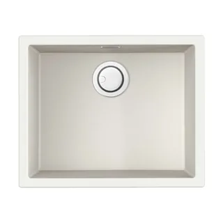 Мойка, OMOIKIRI, Yamakawa, шгв 556*456*220, отверстия для смесителя-отсутствуют, цвет-белый