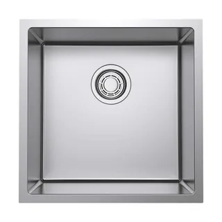 Мойка, OMOIKIRI, Tadzava Ultra, шгв 440*440*200, отверстия для смесителя-отсутствуют, цвет-нержавеющая сталь