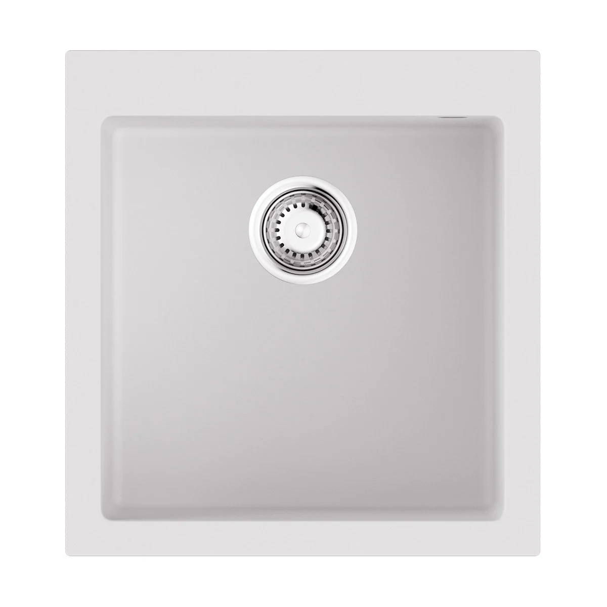 Мойка, OMOIKIRI, Bosen, шгв 500*470*220, отверстия для смесителя-3 промаркированных, чаши-1, цвет-белый