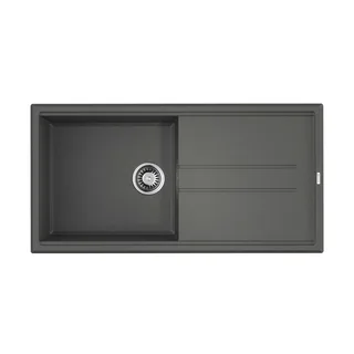 Мойка, OMOIKIRI, Tedori, шгв 1000*510*200, отверстия для смесителя-2 промаркированных, цвет-платина — иконка