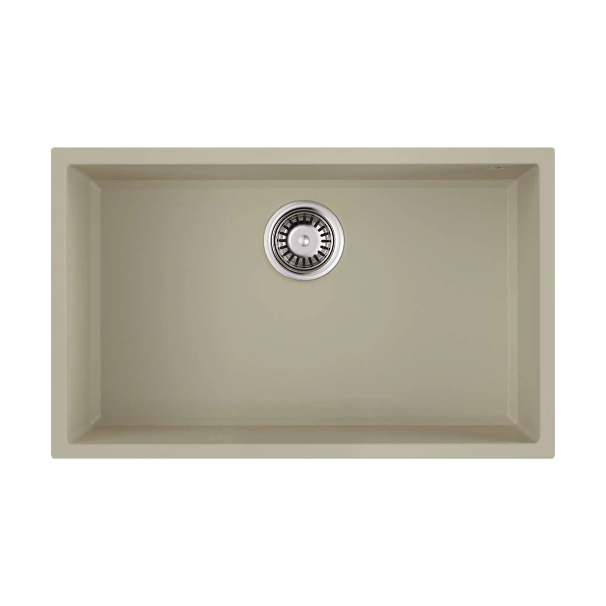 Мойка, OMOIKIRI, Tedori, шгв 660*420*220, отверстия для смесителя-отсутствуют, цвет-ваниль